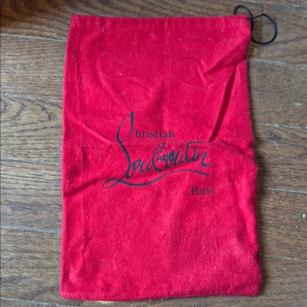 Christian Louboutin Red Logo Dust Bag